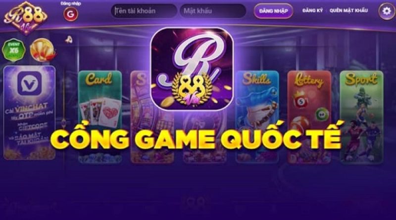 R88 Vin – Thiên đường game bài đổi thưởng xanh chín