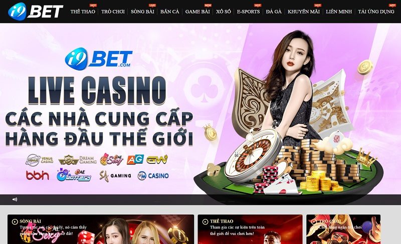 I9Bet casino - Sòng bạc đẳng cấp làm say đắm cược thủ