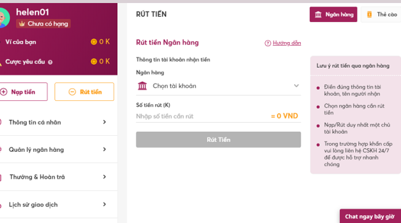 Hướng dẫn rút tiền net88 an toàn, nhanh chóng