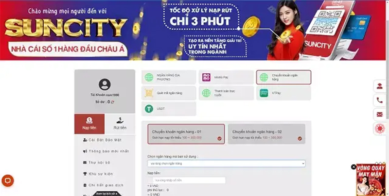 Vài điểm cần lưu ý khi chơi game tại nhà cái Suncity888