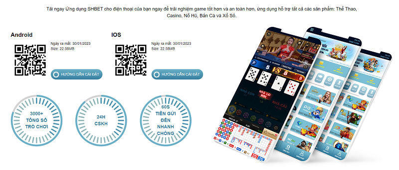 Cách tải app SHBET trên điện thoại Android APK