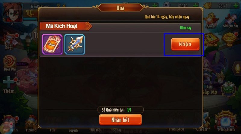 Nhận giftcode nohu nhanh chóng, giá trị cao tại cổng game