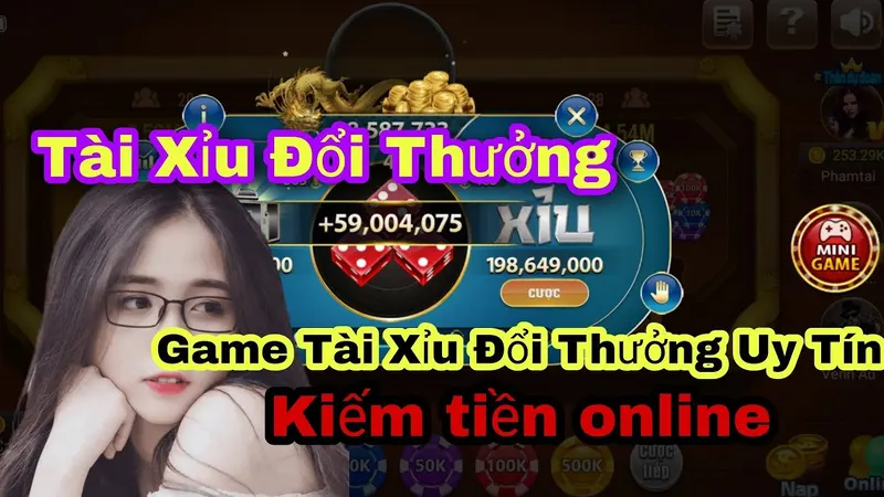 Giao diện 3D hiện đại nâng tầm trải nghiệm game tài xỉu.
