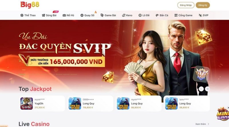 Nhà cái Big88 – Sân chơi cá cược top 1 thị trường Việt