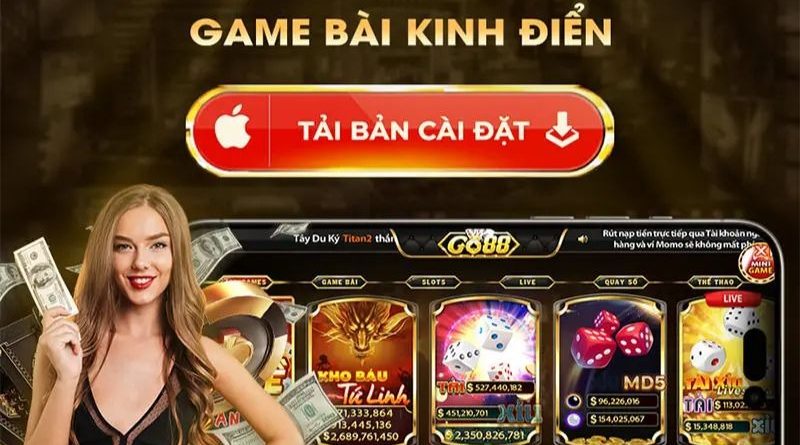 Tải app Go88 mang đến trải nghiệm giải trí tài xỉu online ổn định và tiện lợi